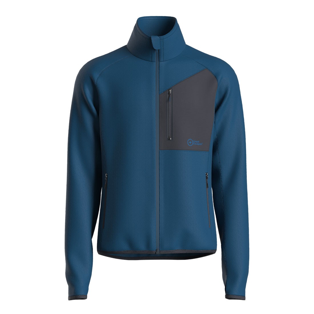 ROSEG - Man long zip fleece jacket