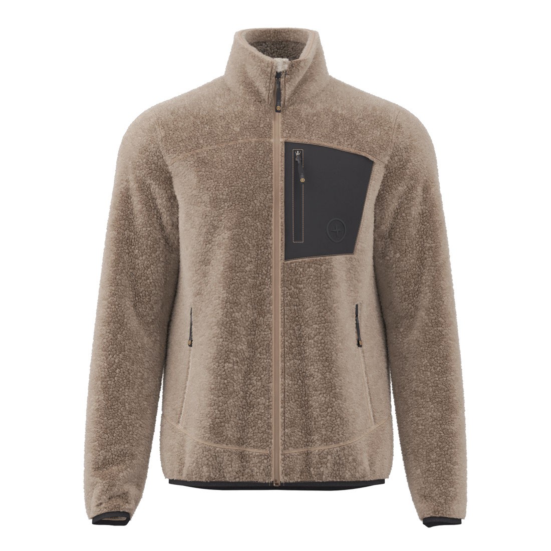 OXIGEN - Giacca furry fleece da uomo